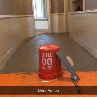 Floor preperation before installing tile